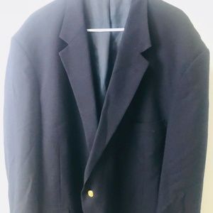 Wimbledon Of England Mens Classic Black Sportcoat